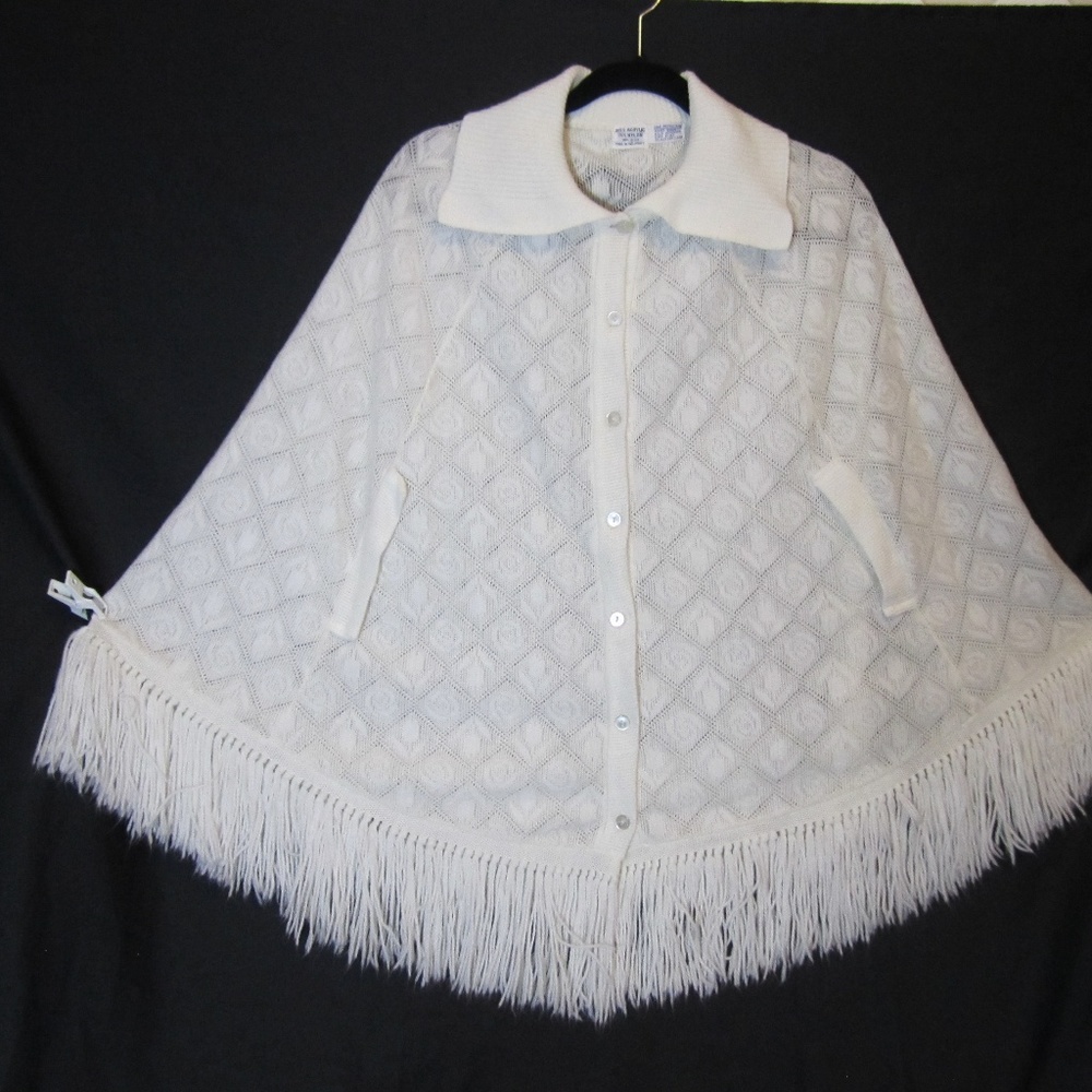 KNIT SHAWL SWEATER